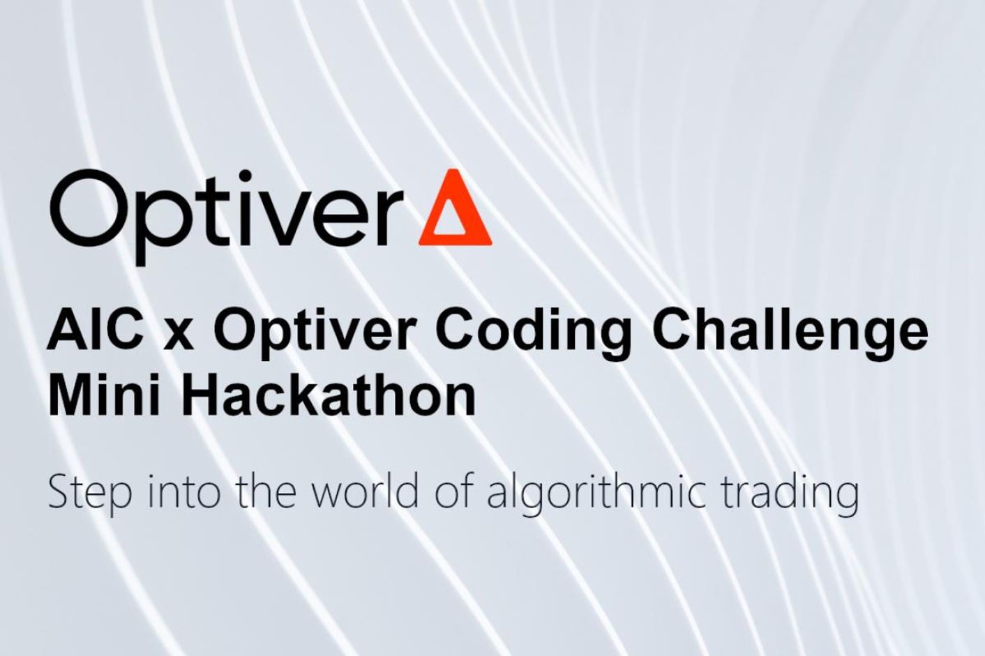 AIC x Optiver Coding Challenge - Mini Hackathon
